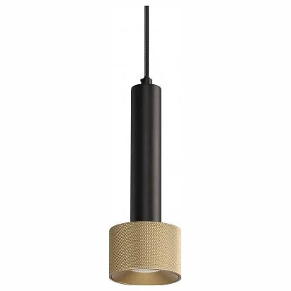 Подвесной светильник iLedex Delta 2362-1 BK+BR 0_La_2362-1_BK_BR.webp big
