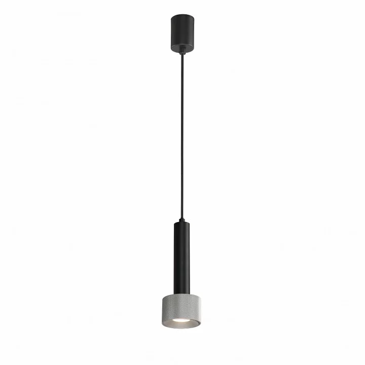 Подвесной светильник iLedex Delta 2362-1 BK+SL 2_La_2362-1_BK_SL.webp big