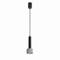 Подвесной светильник iLedex Delta 2362-1 BK+SL 1_La_2362-1_BK_SL.webp small