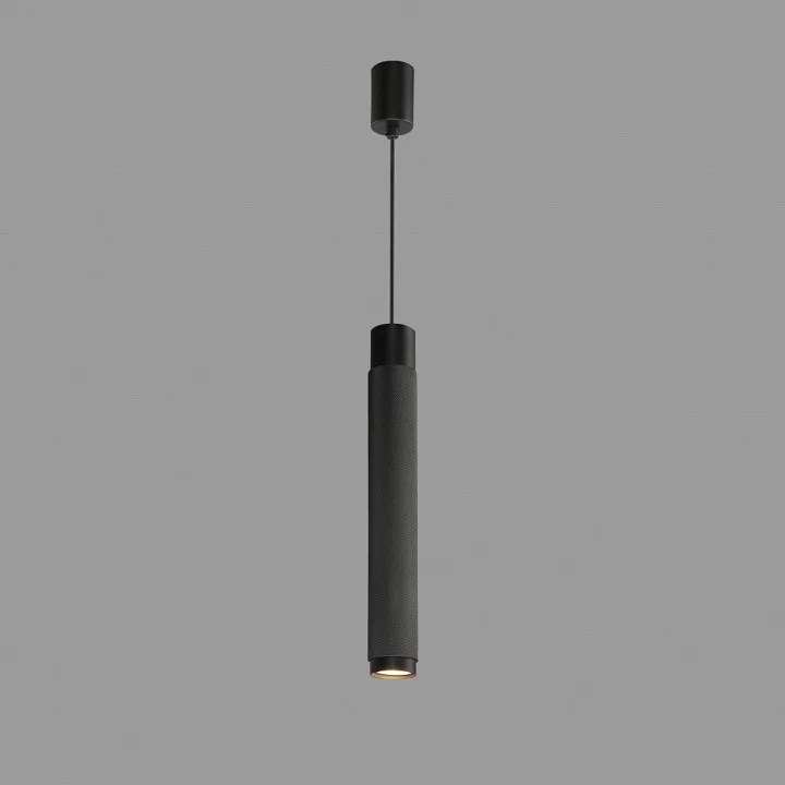 Подвесной светильник iLedex Delta 2366-1 BK+GRP 1_La_2366-1_BK_GRP.webp big