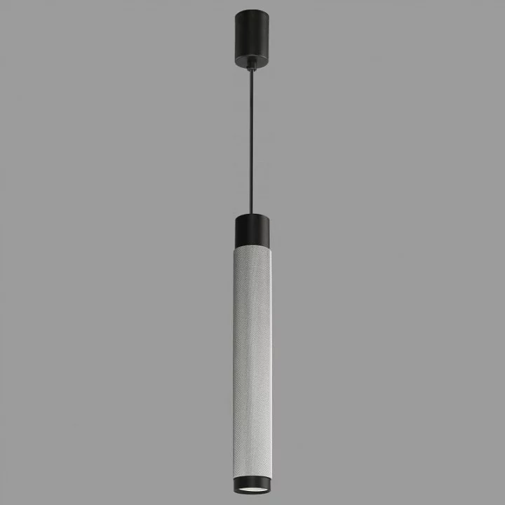 Подвесной светильник iLedex Delta 2366-1 BK+SL 1_La_2366-1_BK_SL.webp big