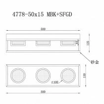 Накладной светильник iLedex Link 4778-50x15 MBK+SGD 1_La_4778-50x15_MBK_SGD.webp small