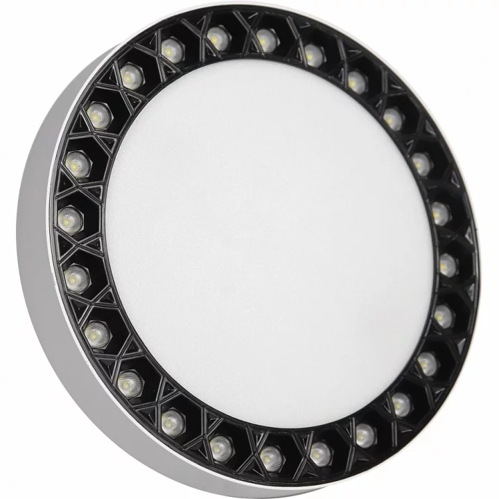 Накладной светильник iLedex Mercury 5552-24W-D165-3/4K-WH+BK 1_La_5552-24W-D165-3_4K-WH_BK.webp big