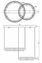 Подвесной светильник iLedex Meridian C4716-78 MBK 1_iLed_C4716-78_MBK.webp small