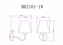 Бра MyFar Charlotte MR2101-1W 6_MFR_MR2101-1W.webp small