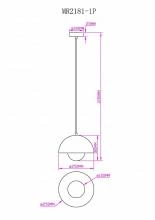 Подвесной светильник MyFar Dorothy MR2181-1P 4_MFR_MR2181-1P.webp small