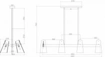 Подвесная люстра Zortes Dallas ZRS.90611.09 5_ZRS_ZRS.90611.09.webp small
