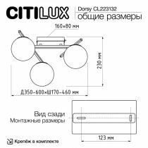 Потолочная люстра Citilux Dorsy CL223132 11_CL223132.webp small