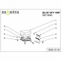 Встраиваемый светильник Mantra Blue Sky 9093 3_MN_9093.webp small