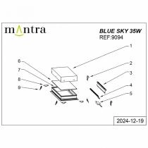 Встраиваемый светильник Mantra Blue Sky 9094 3_MN_9094.webp small