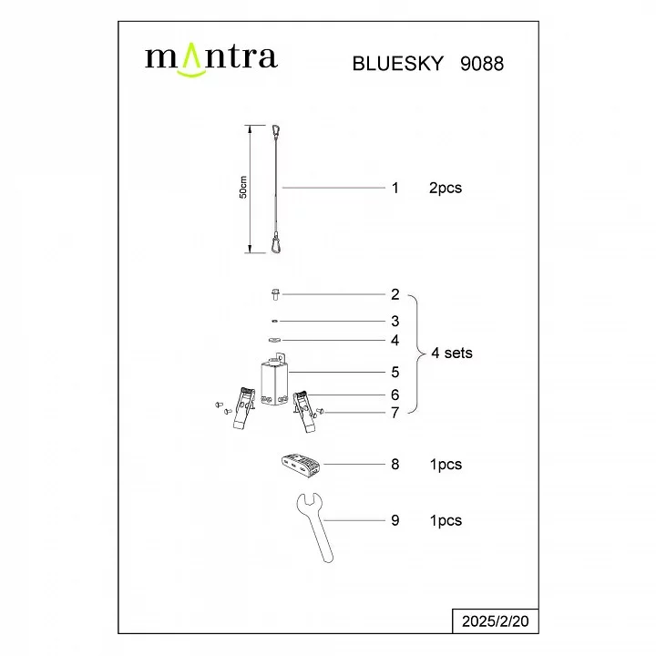 Подвес Mantra Blue Sky 9088 4_MN_9088.webp big