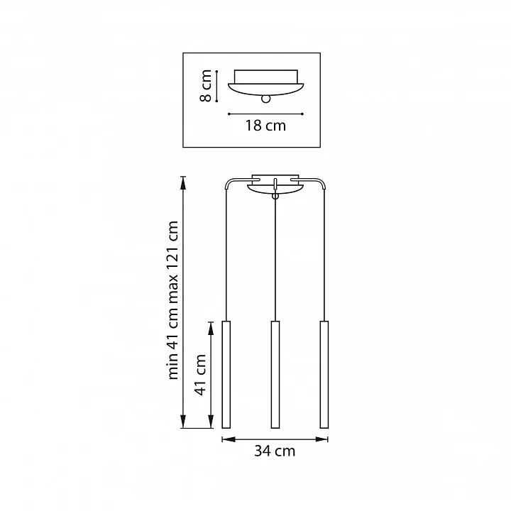 Подвесная люстра Lightstar Tubo L3T747237 2_LS_L3T747237.webp big