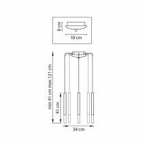 Подвесная люстра Lightstar Tubo L5T747137 2_LS_L5T747137.webp small