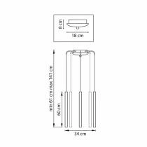 Подвесная люстра Lightstar Tubo L5T747337 2_LS_L5T747337.webp small