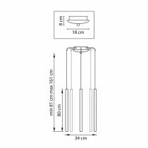 Подвесная люстра Lightstar Tubo L5T747443 2_LS_L5T747443.webp small