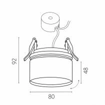 Встраиваемый светильник Lightstar Acuto 215807 3_LS_215807.webp small