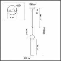 Подвесной светильник Odeon Light Lolla 4361/1 4_OD_4361_1.webp small