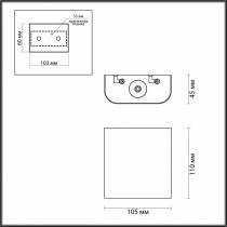 Накладной светильник Odeon Light MAGNUM 7106/2WL 3_OD_7106_2WL.webp small