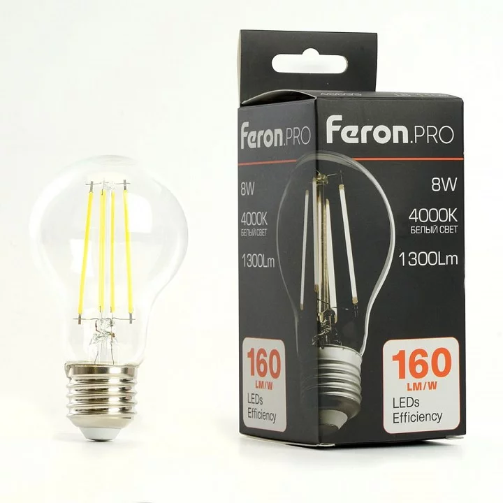 Лампа светодиодная Feron LB-1108 E27 8Вт 4000K 48893 4_FE_48893.webp big