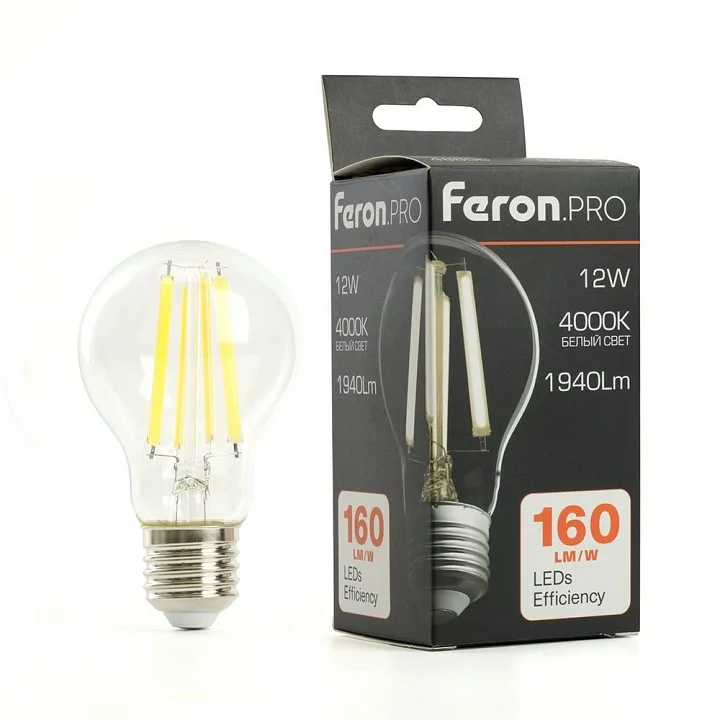 Лампа светодиодная Feron LB-1112 E27 12Вт 4000K 48896 4_FE_48896.webp big