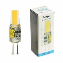 Лампа светодиодная Feron LB-424 G4 3Вт 6400K 51172 1_FE_51172.webp small