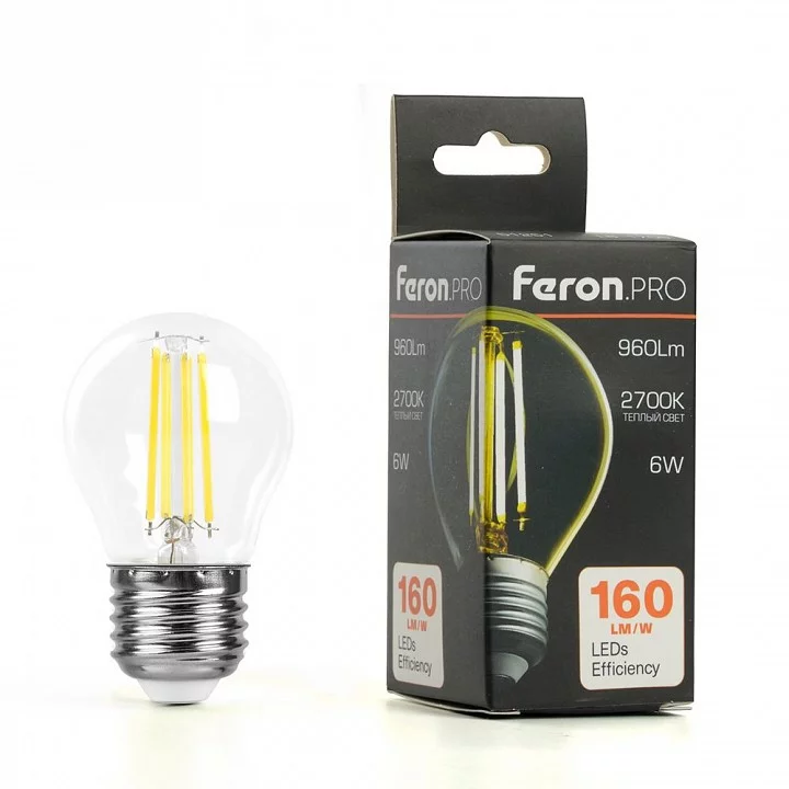Лампа светодиодная Feron LB-1706 E27 6Вт 2700K 51250 4_FE_51250.webp big
