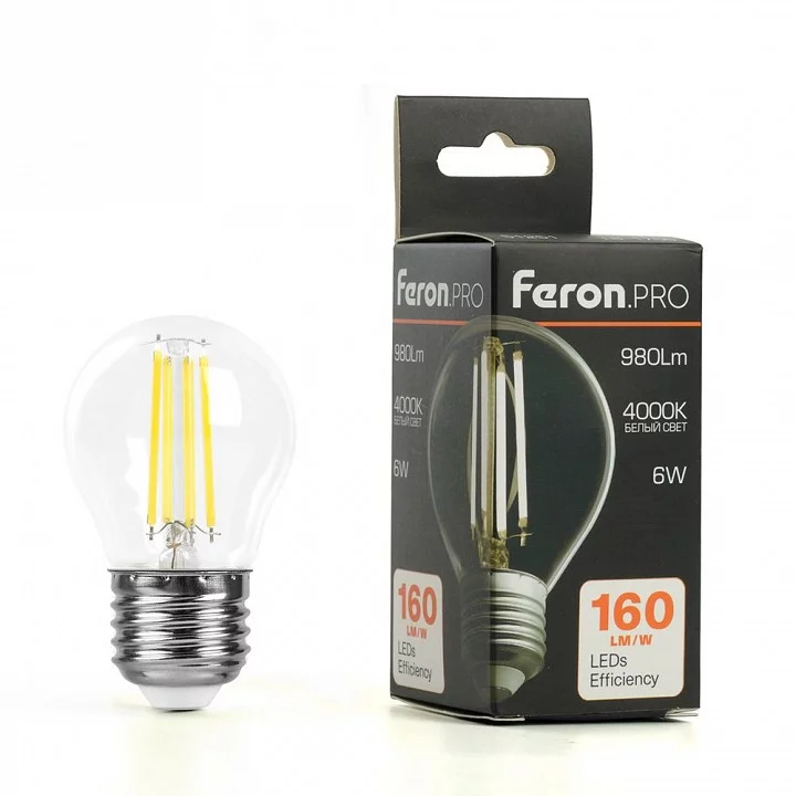 Лампа светодиодная Feron LB-1706 E27 6Вт 4000K 51251 4_FE_51251.webp big