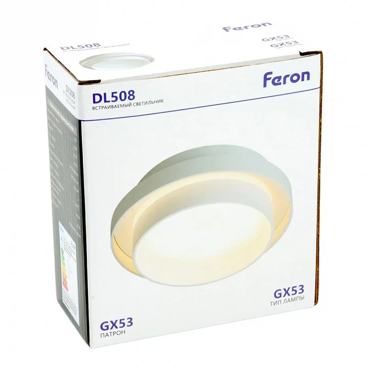 Встраиваемый светильник Feron DL508 51668 6_FE_51668.webp big