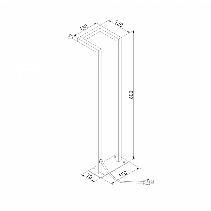 Наземный низкий светильник Elektrostandard Stels 35180/S 3_ELK_a067901.webp big