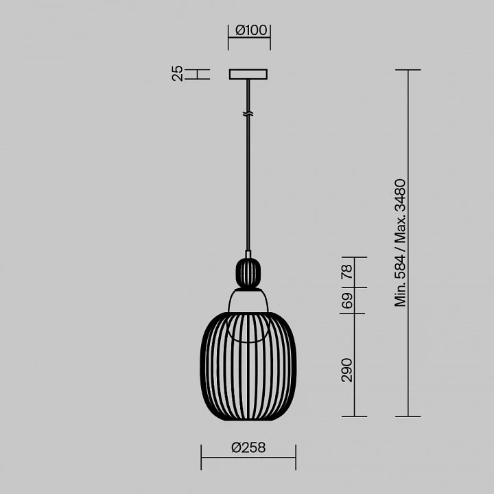 Подвесной светильник Maytoni Levitation MOD376PL-01G1 4_MY_MOD376PL-01G1.webp big