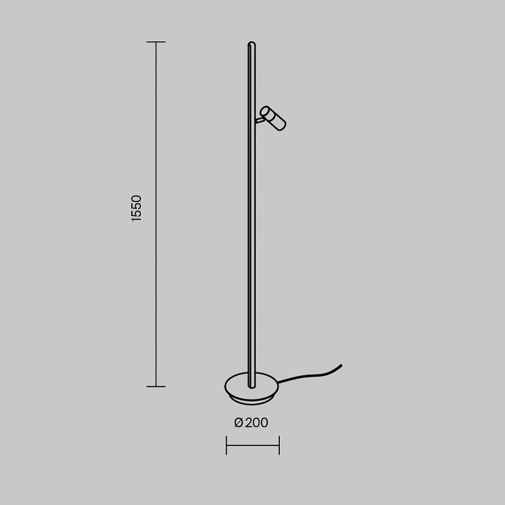 Торшер Maytoni Thin MOD395FL-L28B3K 4_MY_MOD395FL-L28B3K.webp big