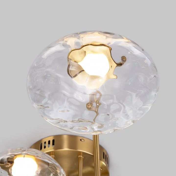 Потолочная люстра Eurosvet Ripple 50389 LED латунь 6_EV_a069026.webp big