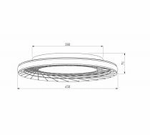 Накладной светильник Eurosvet Parafe 40022/1 LED серый 3_EV_a069302.webp small