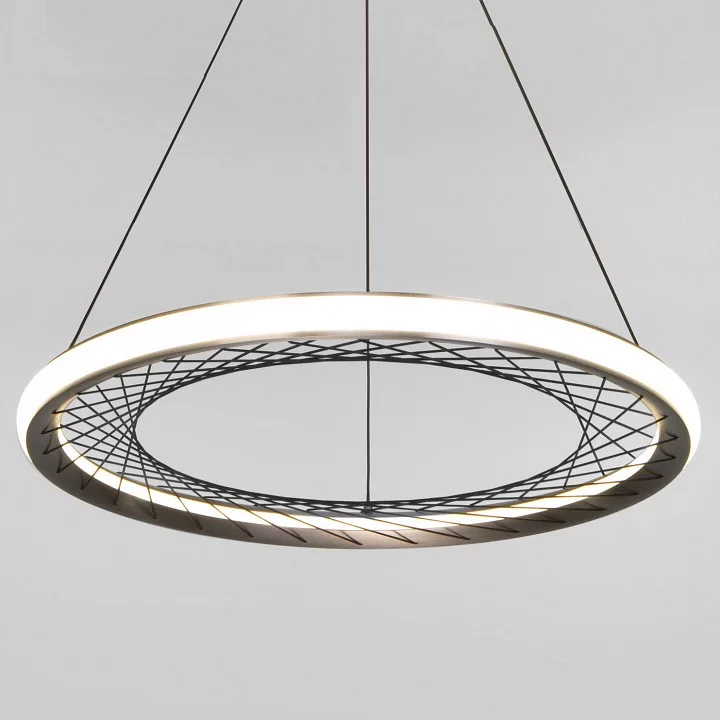 Подвесной светильник Eurosvet Parafe 40024/1 LED серый 0_EV_a069305.webp big