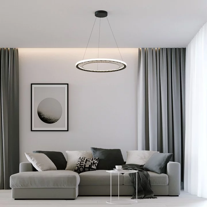 Подвесной светильник Eurosvet Parafe 40025/1 LED серый 3_EV_a069306.webp big