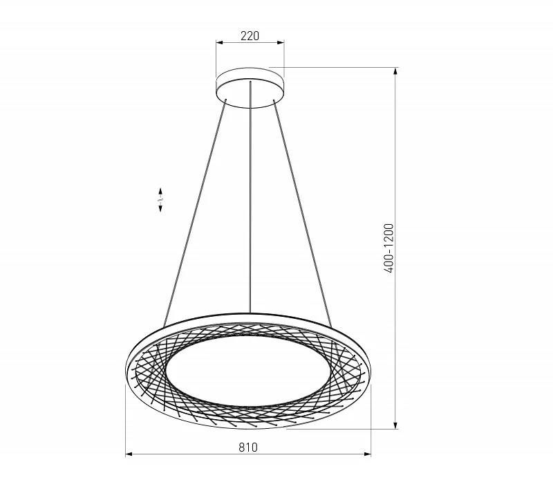 Подвесной светильник Eurosvet Parafe 40025/1 LED серый 4_EV_a069306.webp big