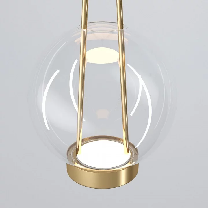 Подвесной светильник Eurosvet Frasco 50267/1 LED латунь 5_EV_a069344.webp big