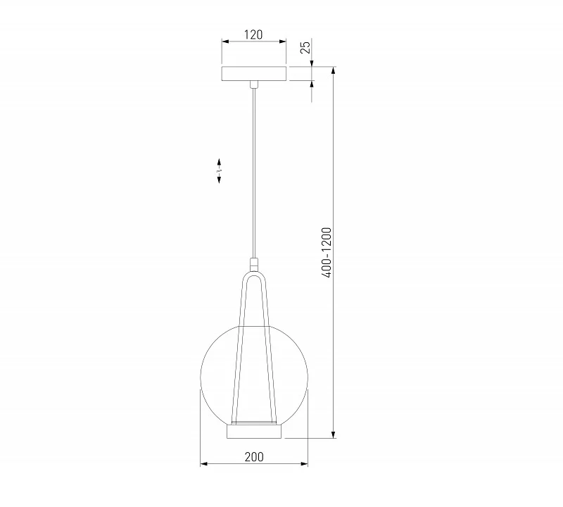 Подвесной светильник Eurosvet Frasco 50267/1 LED синий 4_EV_a069345.webp big