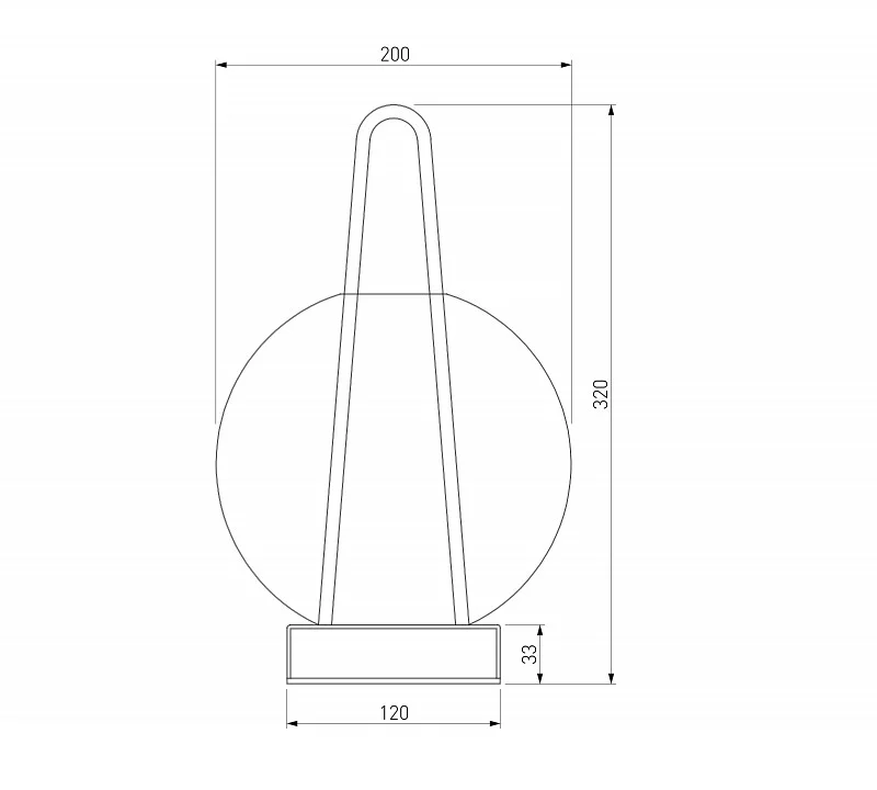 Настольная лампа декоративная Eurosvet Frasco 80507/1 черный 2_EV_a069349.webp big