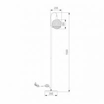 Торшер Eurosvet Gemini 80492/1 черный 3_EV_a069041.webp small