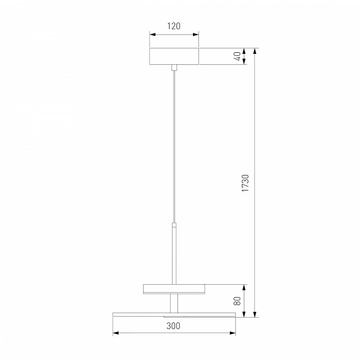 Подвесной светильник Eurosvet Thasos 40342 LED черный 5_EV_a069278.webp big