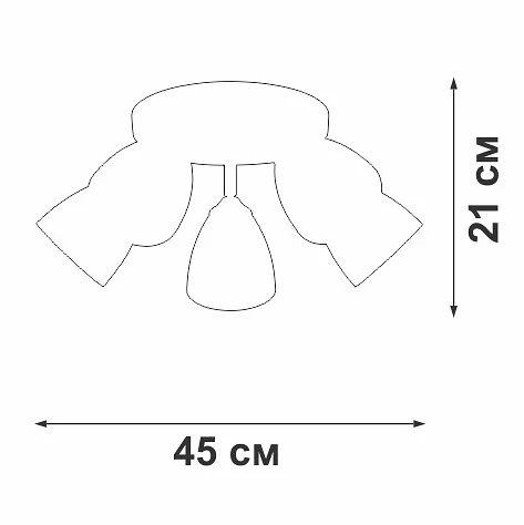 Потолочная люстра Vitaluce V4355 V4355-0/5PL 3_VI_V4355-0_5PL.webp big