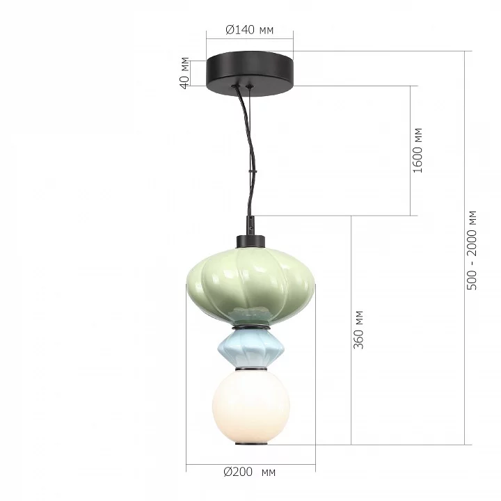 Подвесной светильник ST-Luce FLORENTINI SL6134.403.01 3_SL6134.403.01.webp big