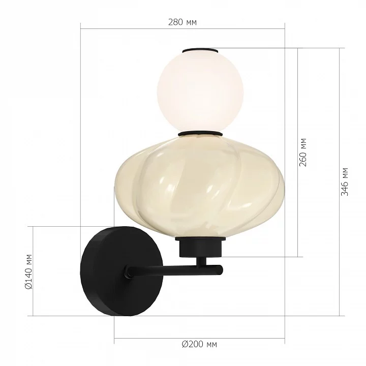 Бра ST-Luce FLORENTINI SL6134.411.01 1_SL6134.411.01.webp big