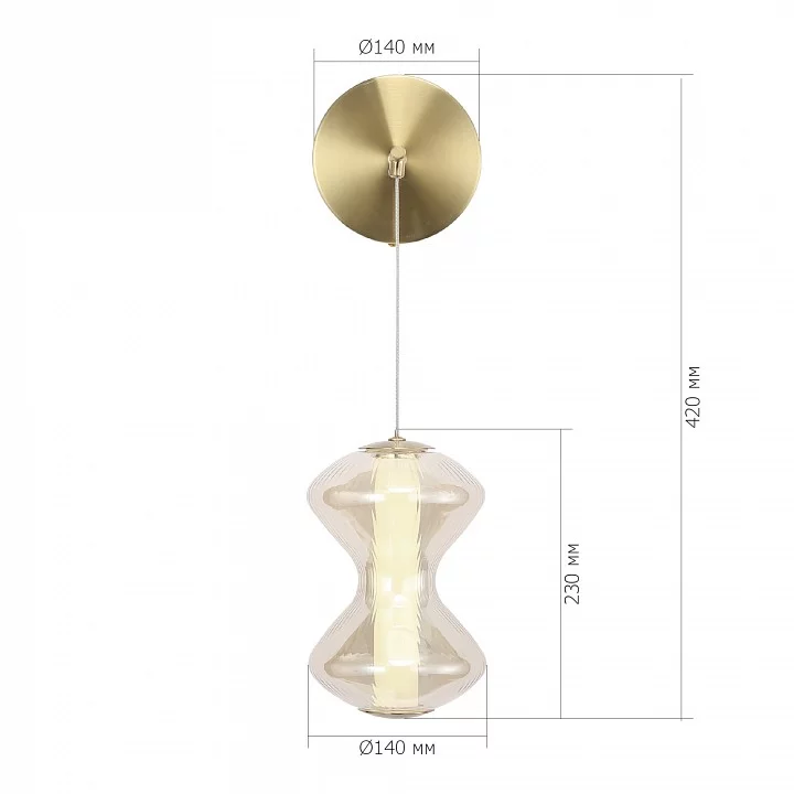Бра ST-Luce SPINE SL6136.201.01 3_SL6136.201.01.webp big