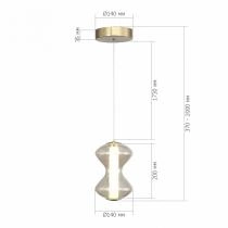 Подвесной светильник ST-Luce SPINE SL6136.203.01 3_SL6136.203.01.webp small