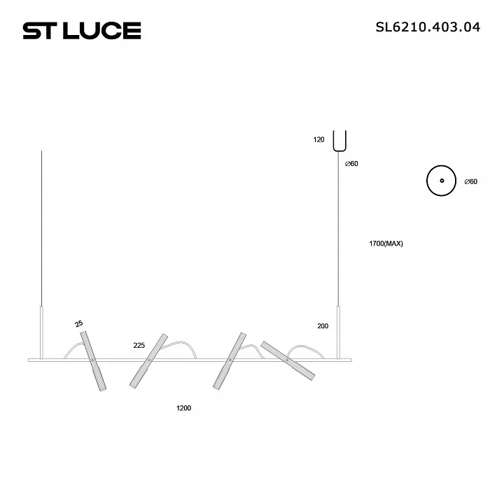 Подвесной светильник ST-Luce LILT SL6210.403.04 1_SL6210.403.04.webp big