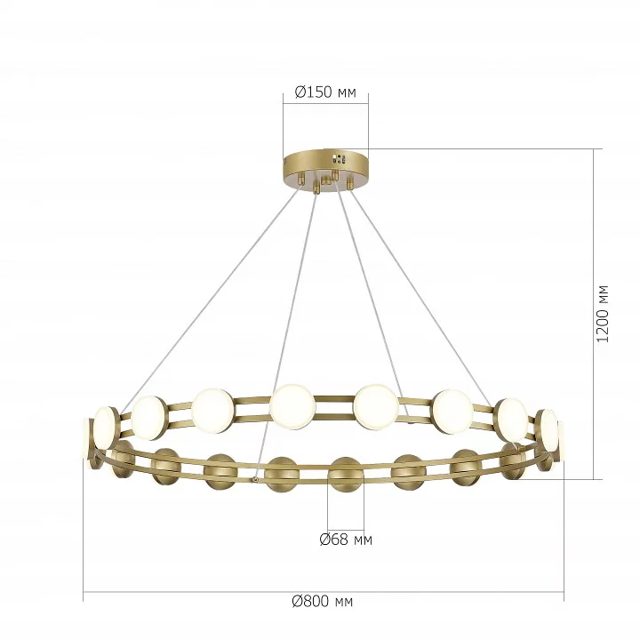 Подвесная люстра ST-Luce MONRO SL6610.203.20 4_SL6610.203.20.webp big