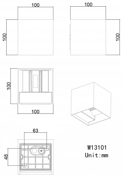 Накладной светильник ST-Luce Brik SL9513.401.01 7_SL9513.401.01.webp big