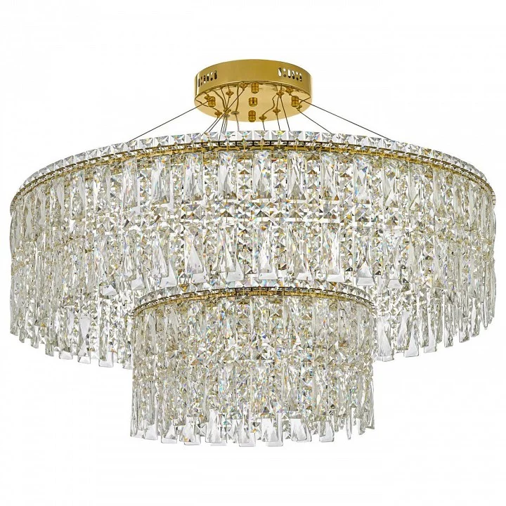 Подвесная люстра Arti Lampadari Ovindoli Gold Ovindoli L 1.5.80+40.100 G 1_AL_Ovindoli_L_1.5.80_40.100_G.webp big
